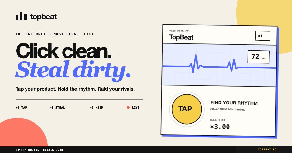 TopBeat — хаос в мире лидеров продуктов