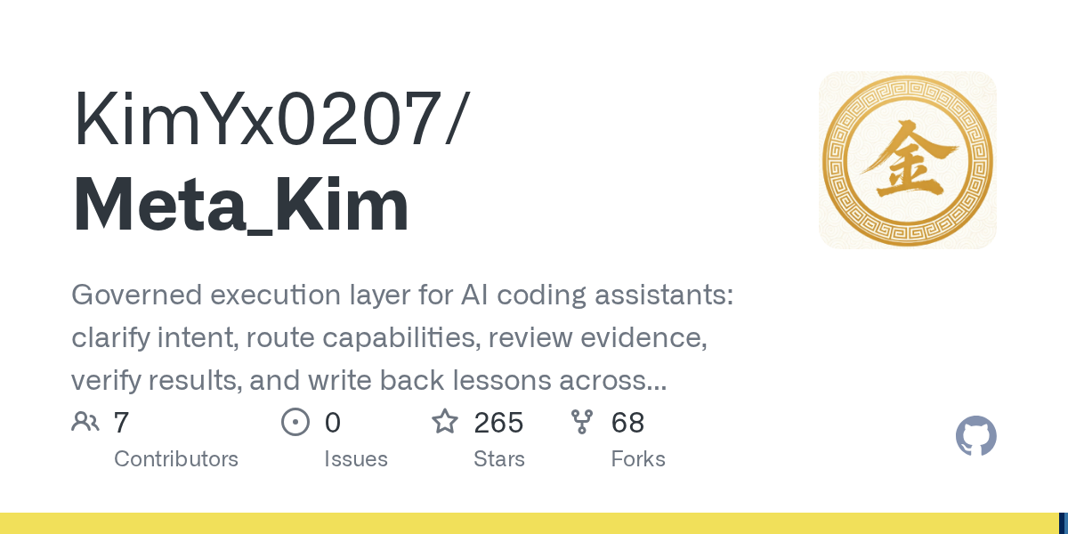 MetaKim: Governance Layer for AI Coding Assistants