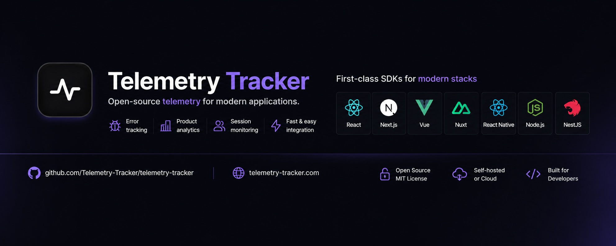 Telemetry Tracker: приложение для мониторинга проектов