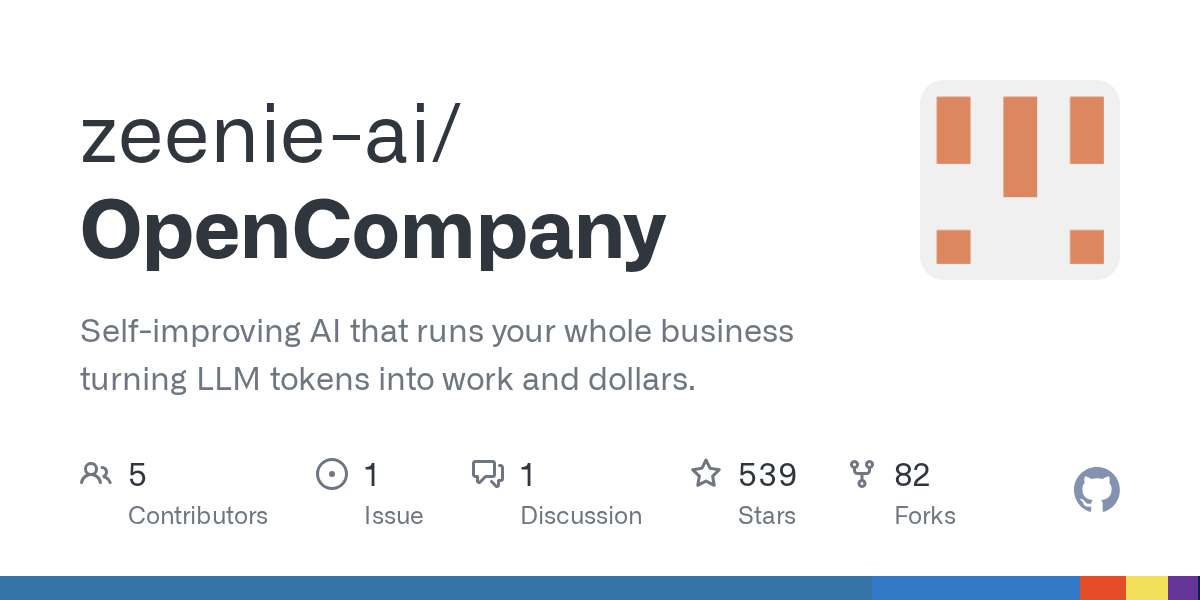 OpenCompany достиг 400 звезд и 50k копий за несколько месяцев