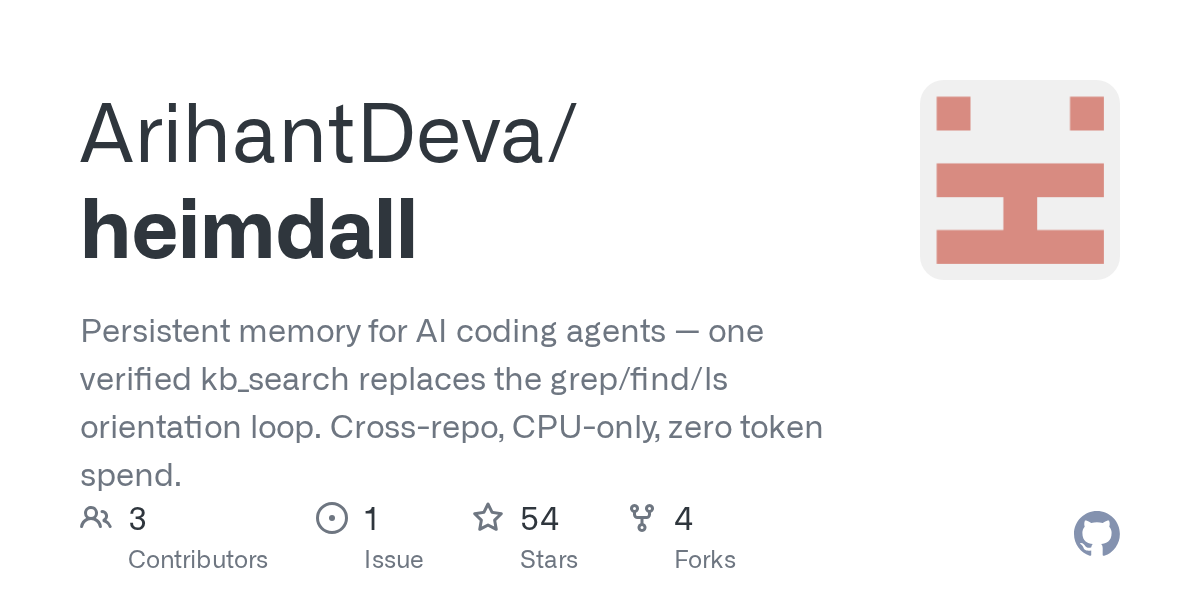 Новая система памяти для агентов на CPU от Heimdall
