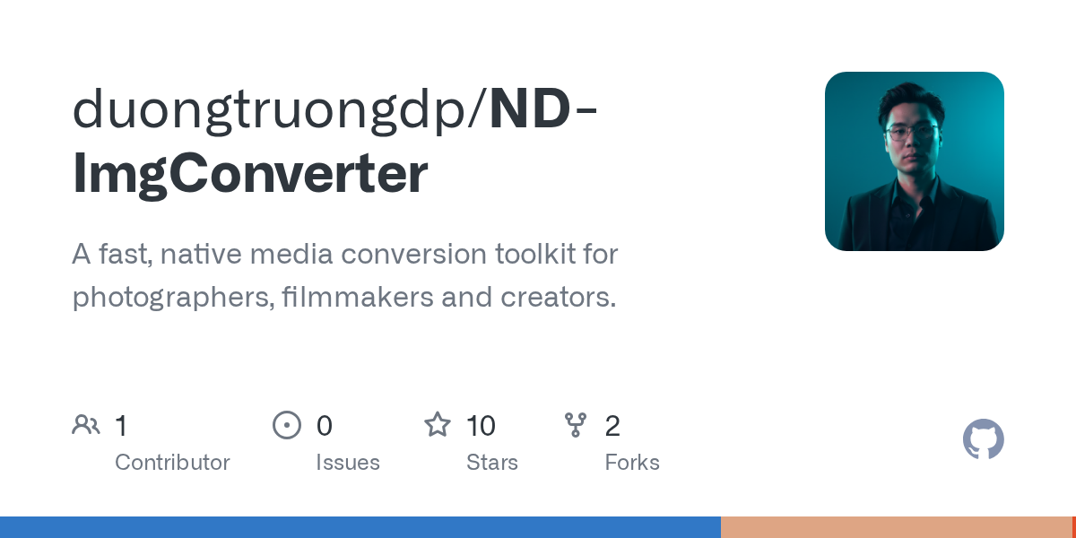 ND Image Converter: локальный инструмент для конвертации изображений и видео
