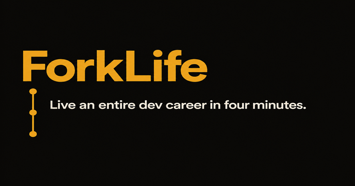 ForkLife: сатирический симулятор карьеры разработчика