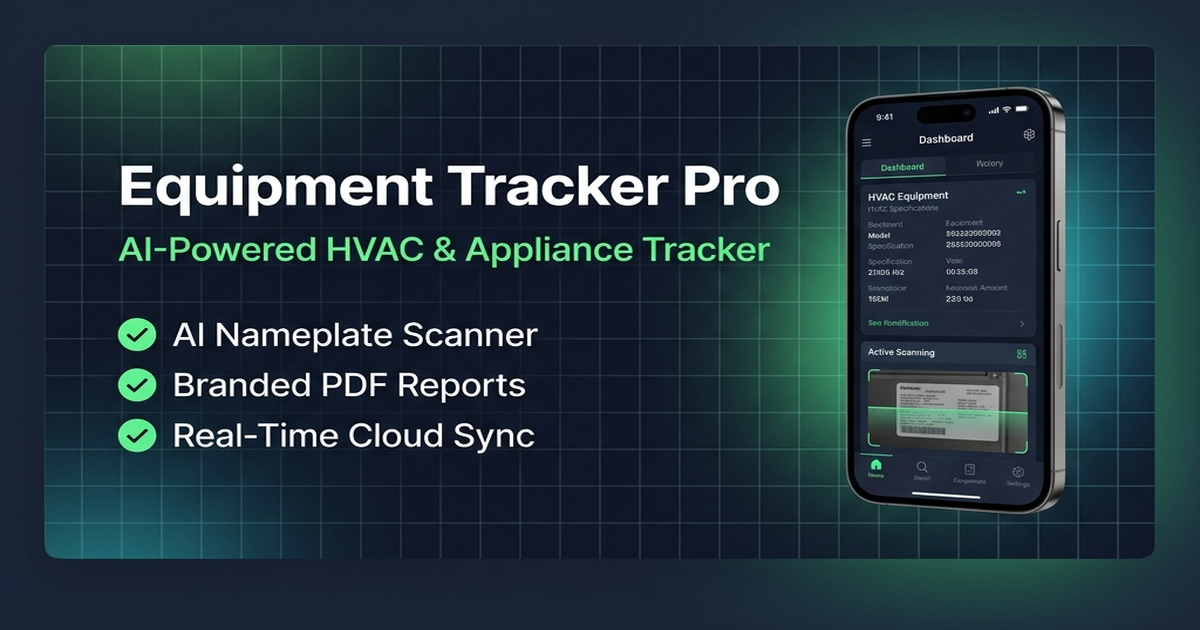 Как HVAC-техник создал мобильный CMMS для управления оборудованием