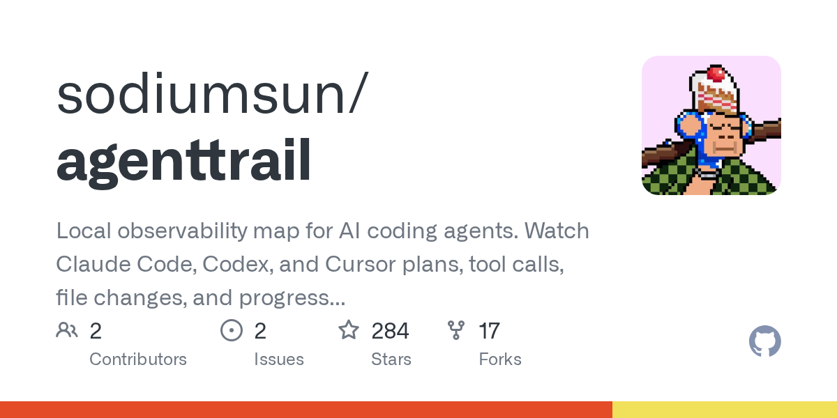 agenttrail: наблюдение за AI-кодировщиками в реальном времени