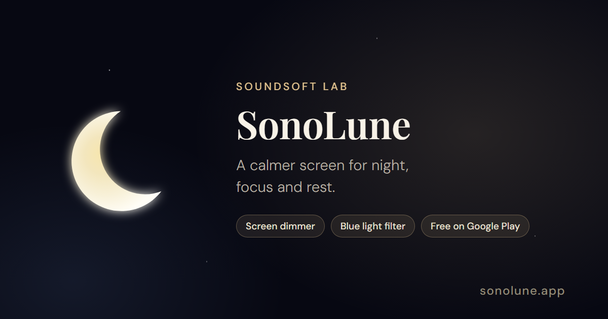 Как SonoLune превращает смартфоны в спокойные пространства