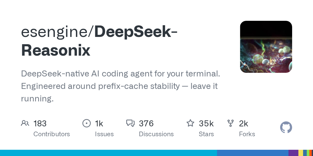 DeepSeek-Reasonix: AI-кодировщик для вашего терминала