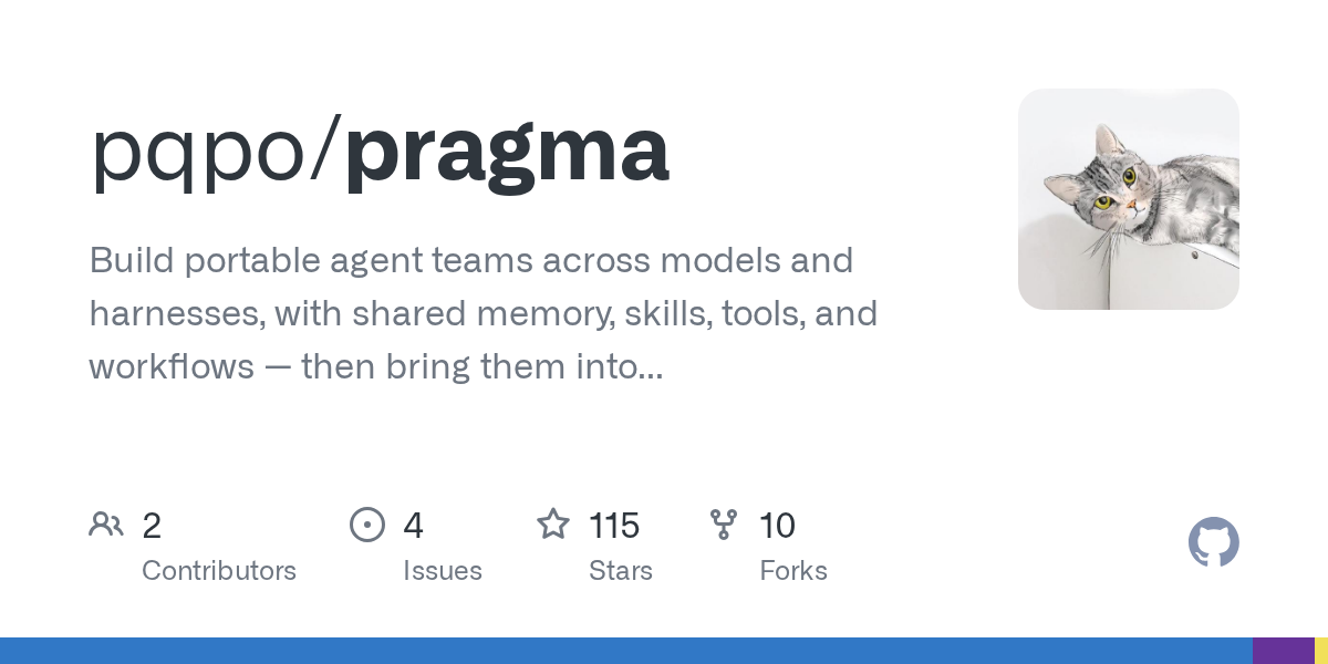 Pragma: Универсальная платформа для создания AI-агентских команд