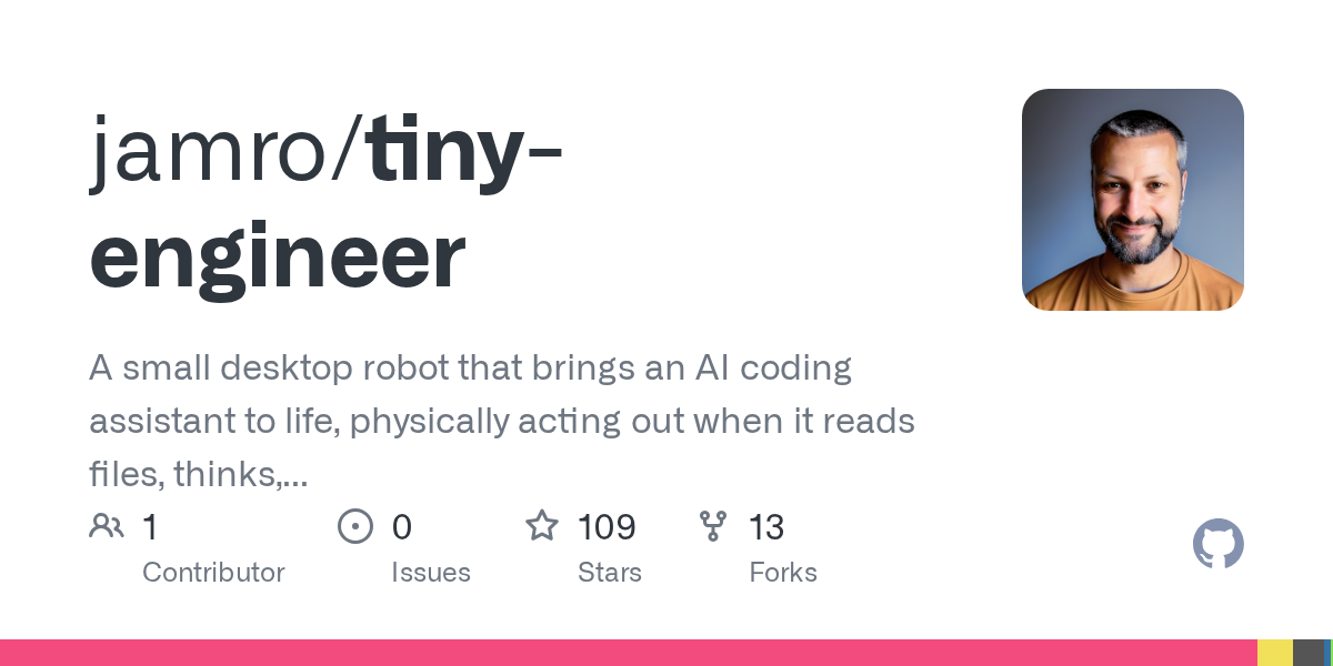Tiny Engineer: Робот для визуализации работы AI-кодера