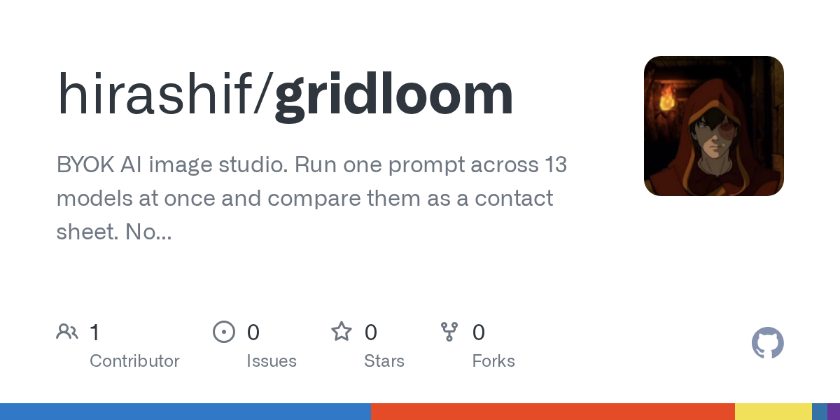 Gridloom: открытая AI-студия для генерации изображений
