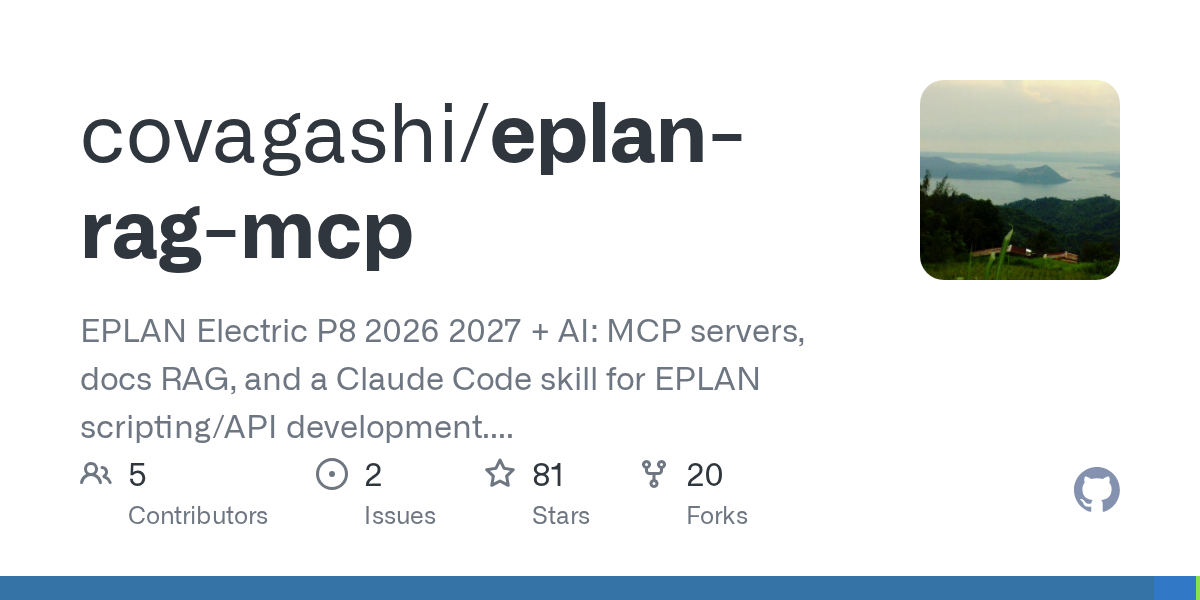 EPLAN AI Automation Toolkit: MCP for EPLAN Electric P8 and EEC Pro