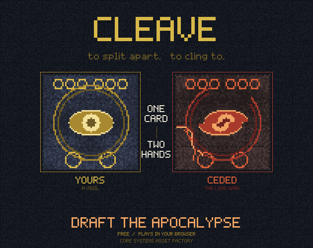 CLEAVE: бесплатная браузерная игра с драфтом карт