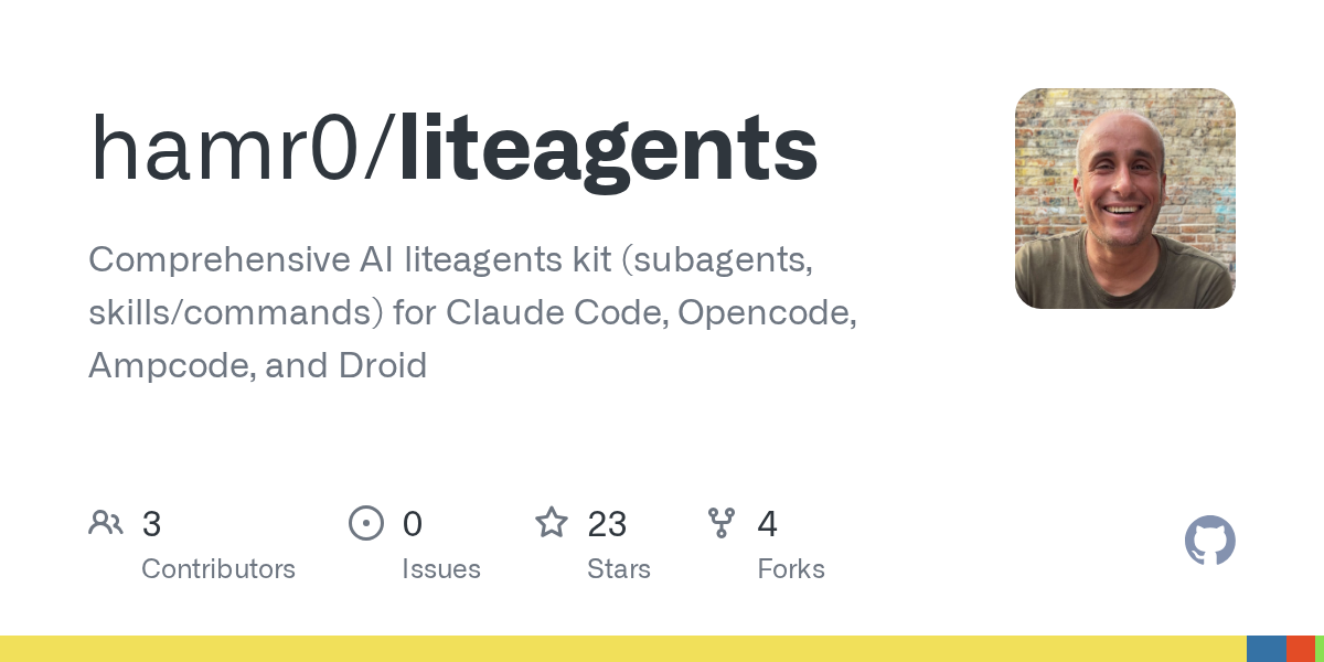 liteagents: уменьшенный AI-инструмент для разработки с умными моделями