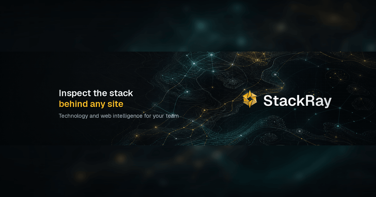Stackray: инструмент для анализа технологий сайтов и OSINT