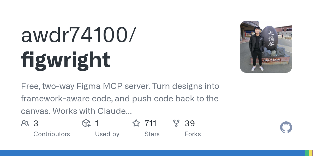 Figwright: Двусторонний сервер MCP для Figma