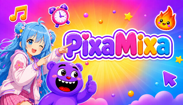 PixaMixa: интерактивный рабочий стол с анимацией
