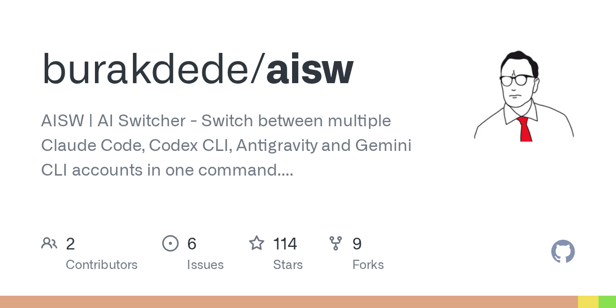 AI Switcher: Удобное управление аккаунтами для AI-агентов