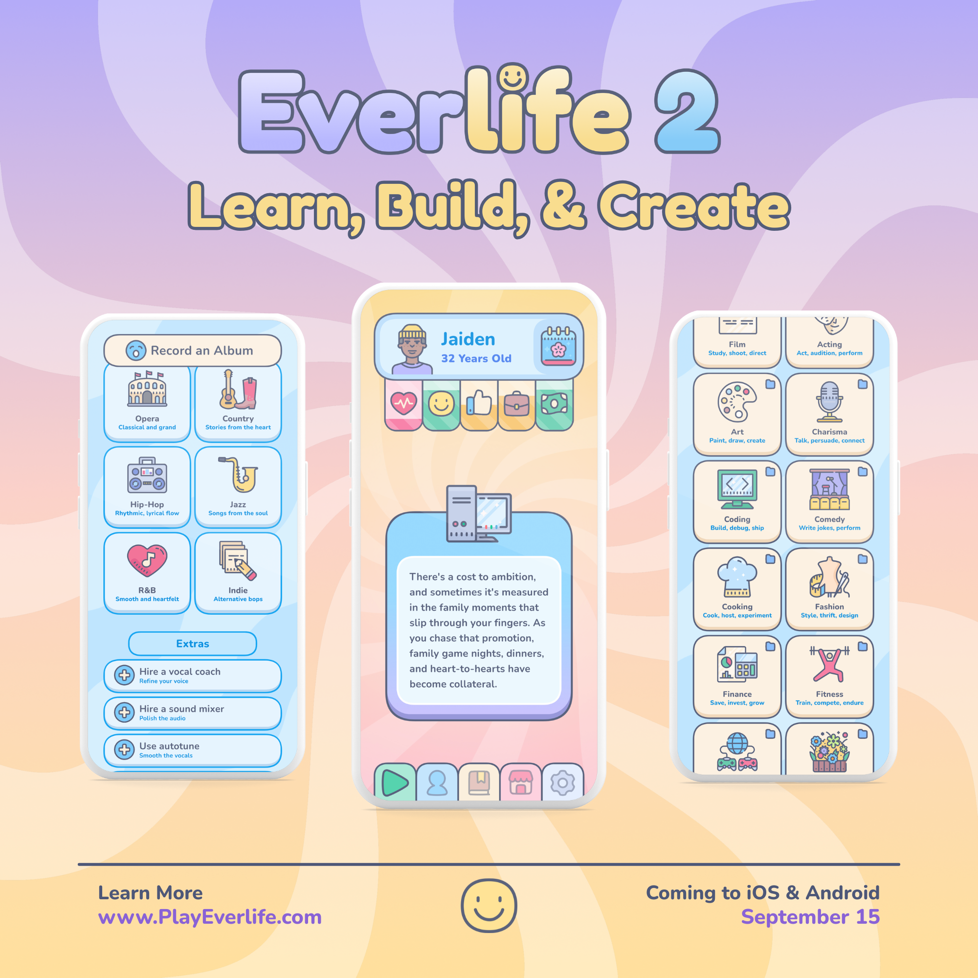Everlife 2: Симулятор жизни с генерационными связями запускается на iOS и Android