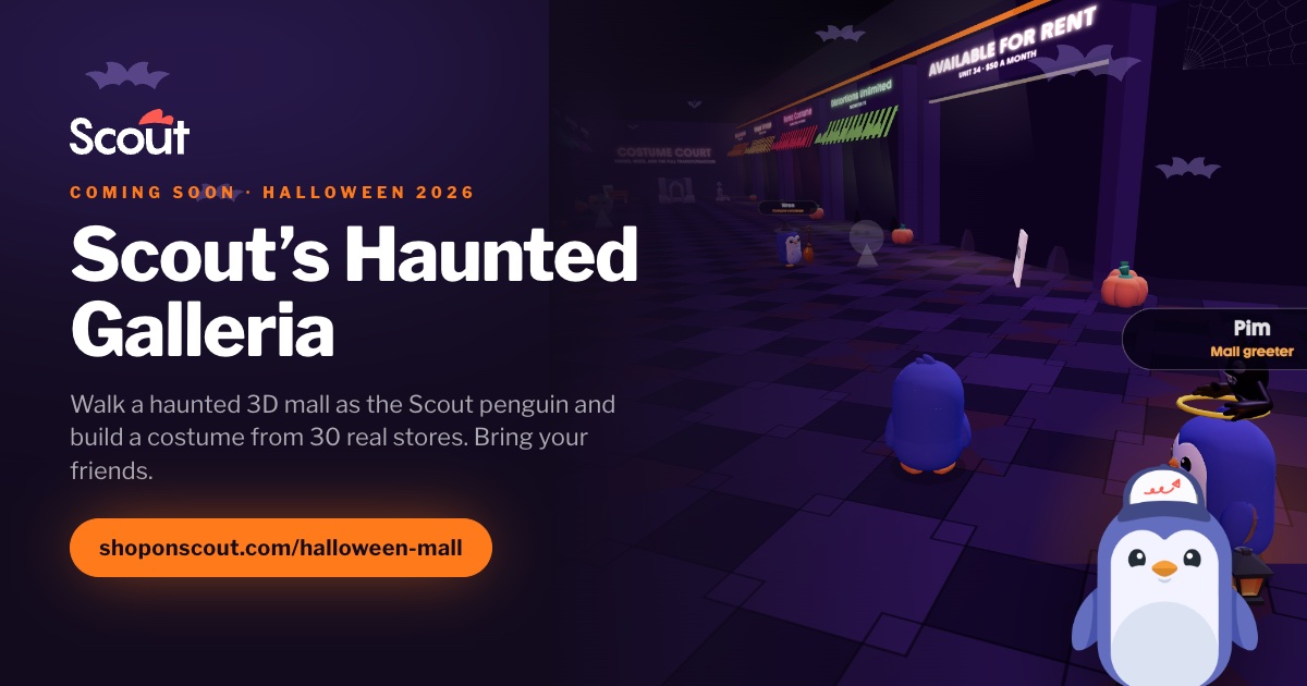 Создание 3D-призрачного торгового центра для Хэллоуина