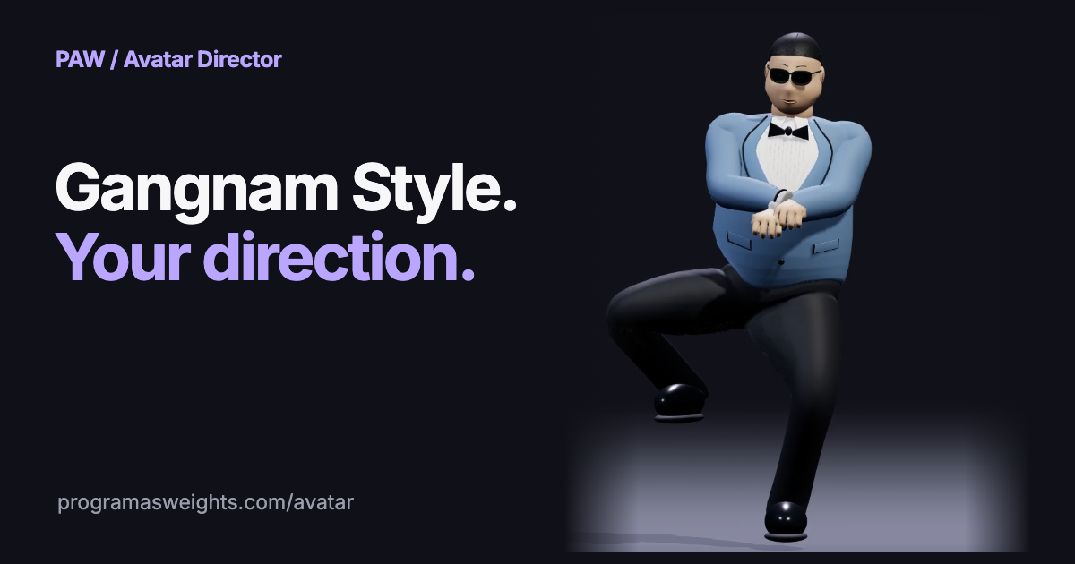 3D персонаж, танцующий под Gangnam Style по вашим командам — проект из VibeCoding ленты