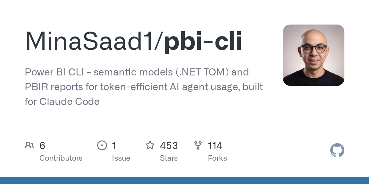 pbi-cli: CLI для работы с Power BI и Claude Code