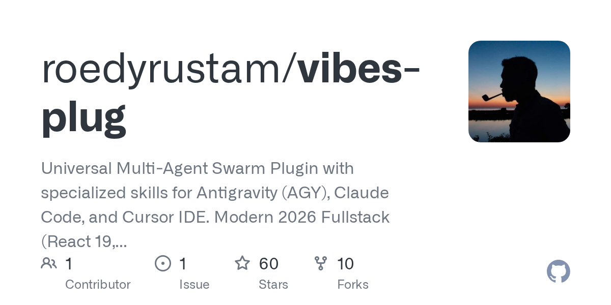 Universal Multi-Agent Swarm Plugin для AI-разработки — проект из VibeCoding ленты