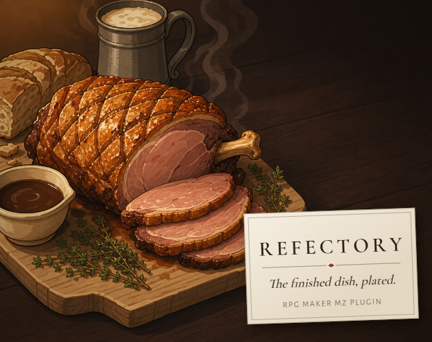 Refectory: плагин для RPG Maker, рисующий блюда в реальном времени — проект из VibeCoding ленты