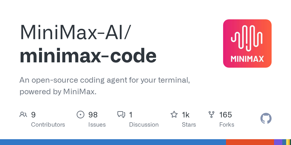 MiniMax Code стал открытым проектом для разработчиков