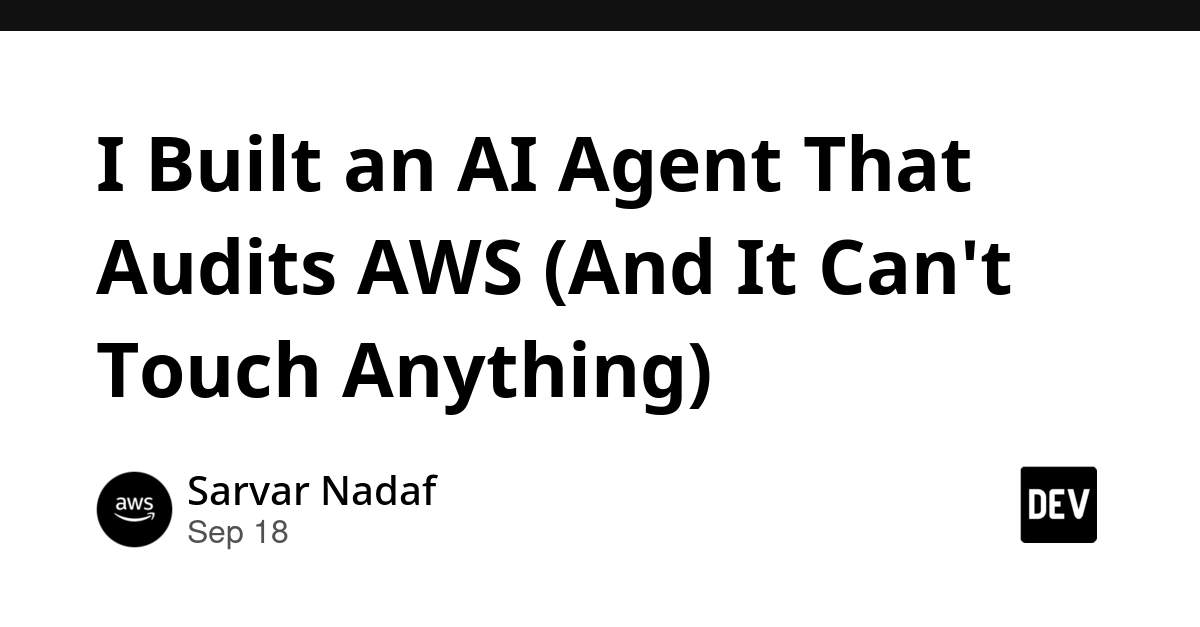 AI агент для аудита AWS: безопасность без риска