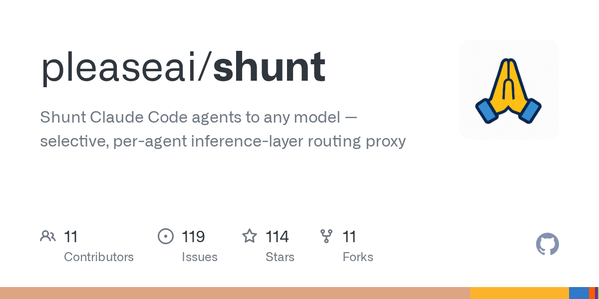 Shunt: Прокси для Claude Code с маршрутизацией