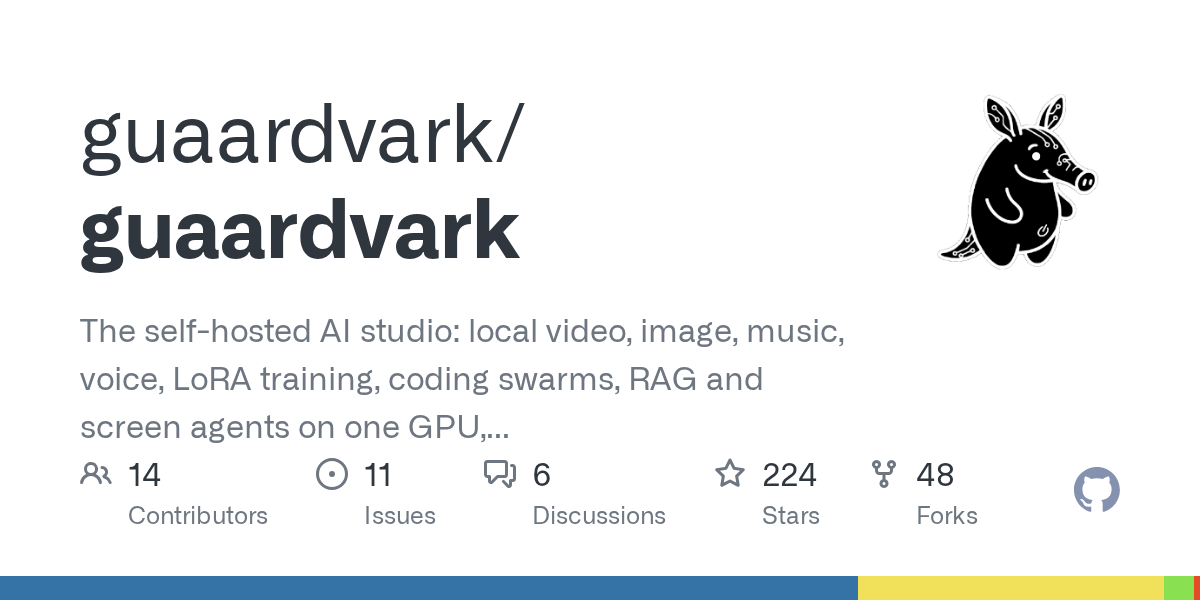Guaardvark: самохостинг для AI-студии с мощной функциональностью