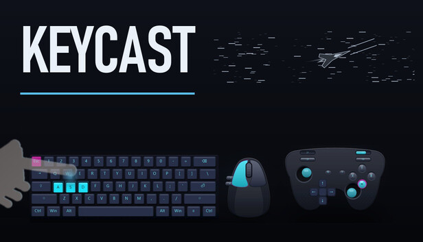 Keycast: Инновационный оверлей для клавиатуры выходит на Steam