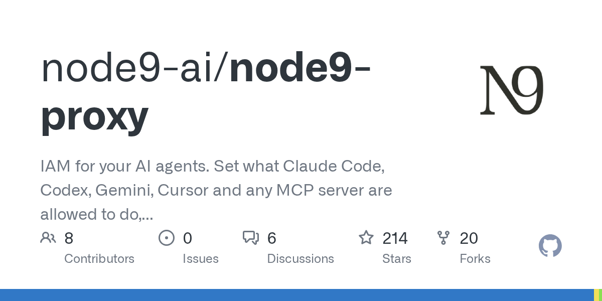node9-proxy: IAM для AI-агентов с защитой от рисковых действий
