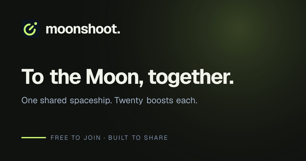 Moonshoot: запуск с возможностью бесплатного запуска для основателей