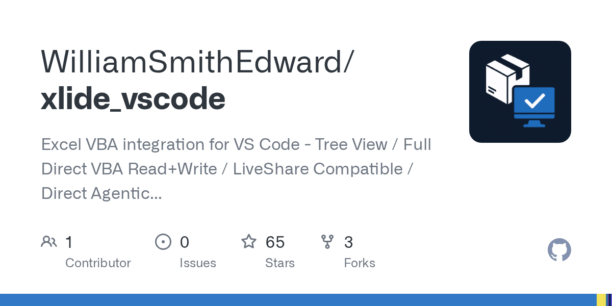 Xlide: новое расширение для VSCode и VBIDE для разработки на VBA