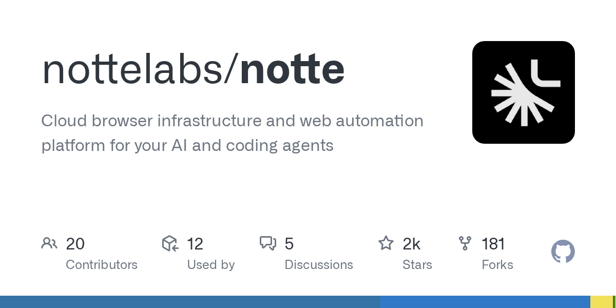 Notte: Платформа для веб-автоматизации и AI-агентов