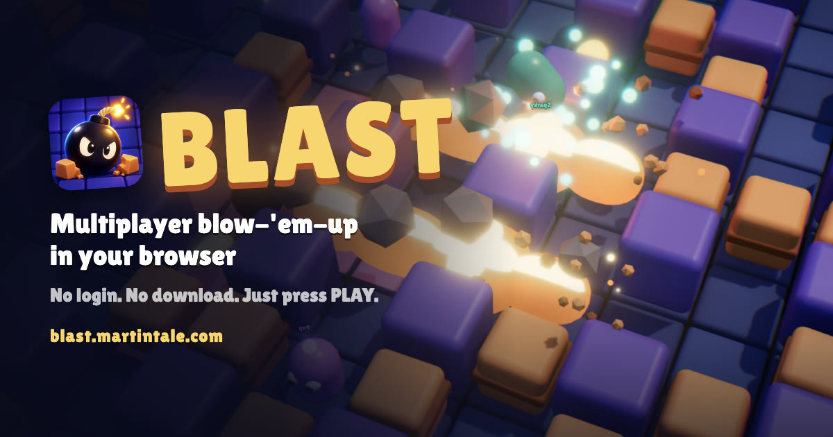 BLAST — многопользовательская игра в стиле Bomberman