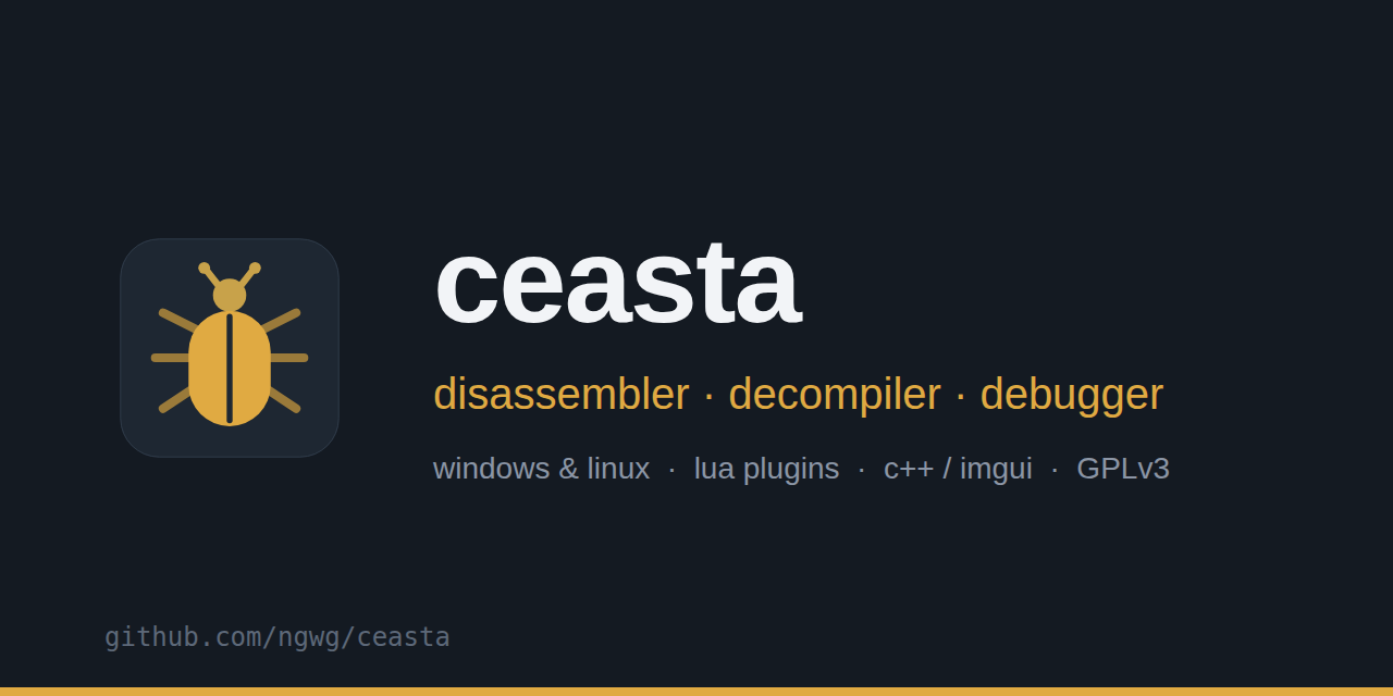 Ceasta: универсальный инструмент для реверс-инжиниринга