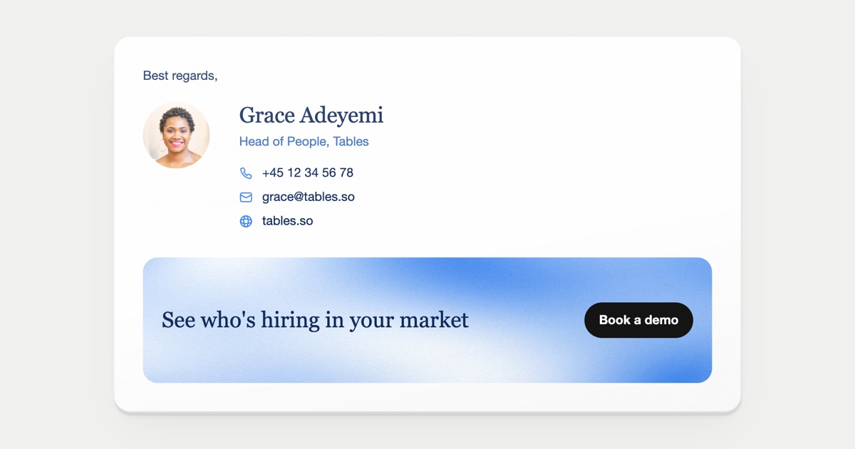 Бесплатный инструмент для создания красивых email-подписей