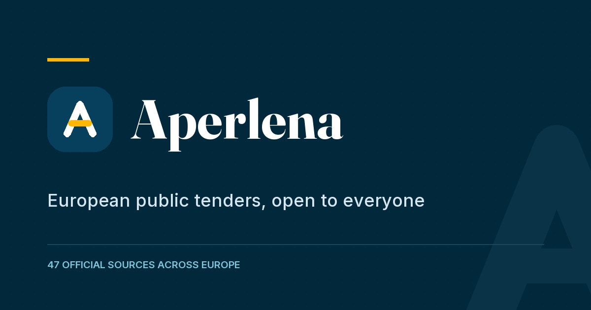 Aperlena: бесплатный поисковик для европейских госзакупок