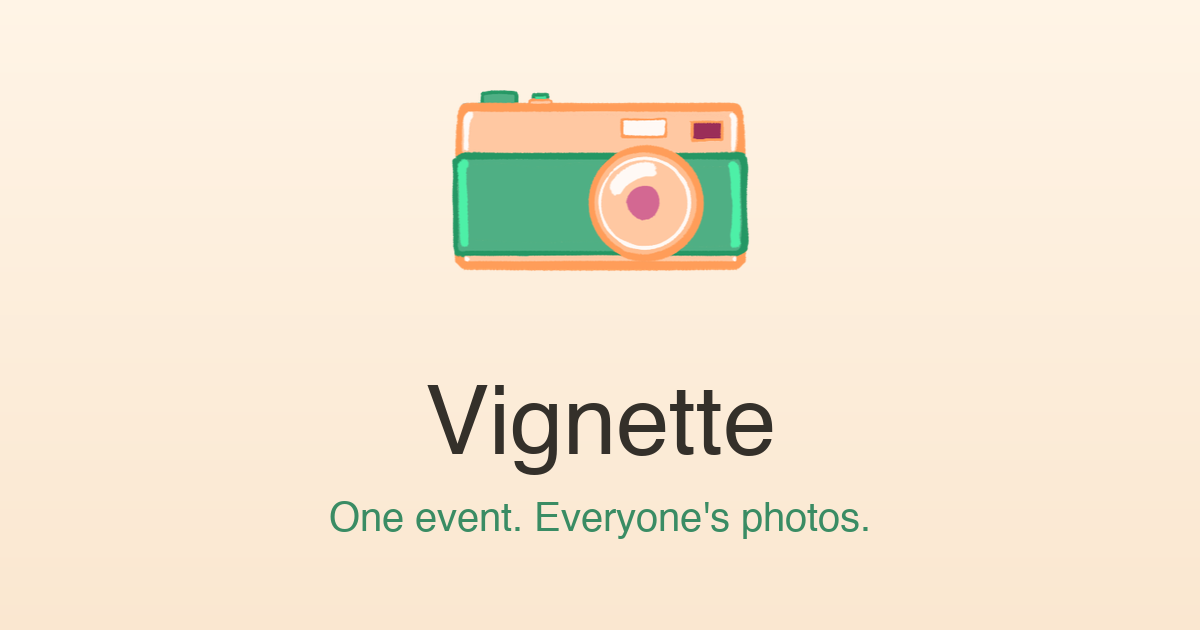 Vignette: общее приложение для одноразовых камер запущено в App Store