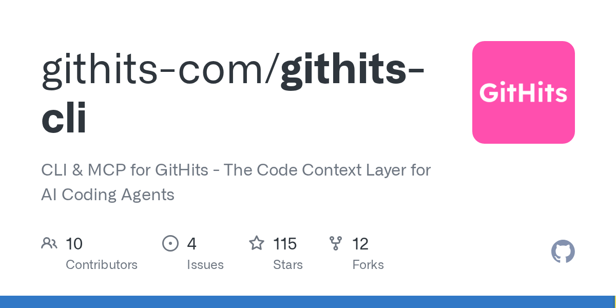 githits-cli: CLI для AI-агентов с доступом к открытым исходникам