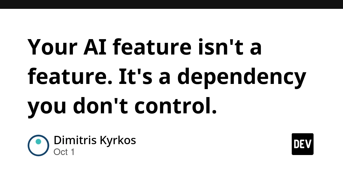 Как избежать зависимостей от AI в архитектуре приложений
