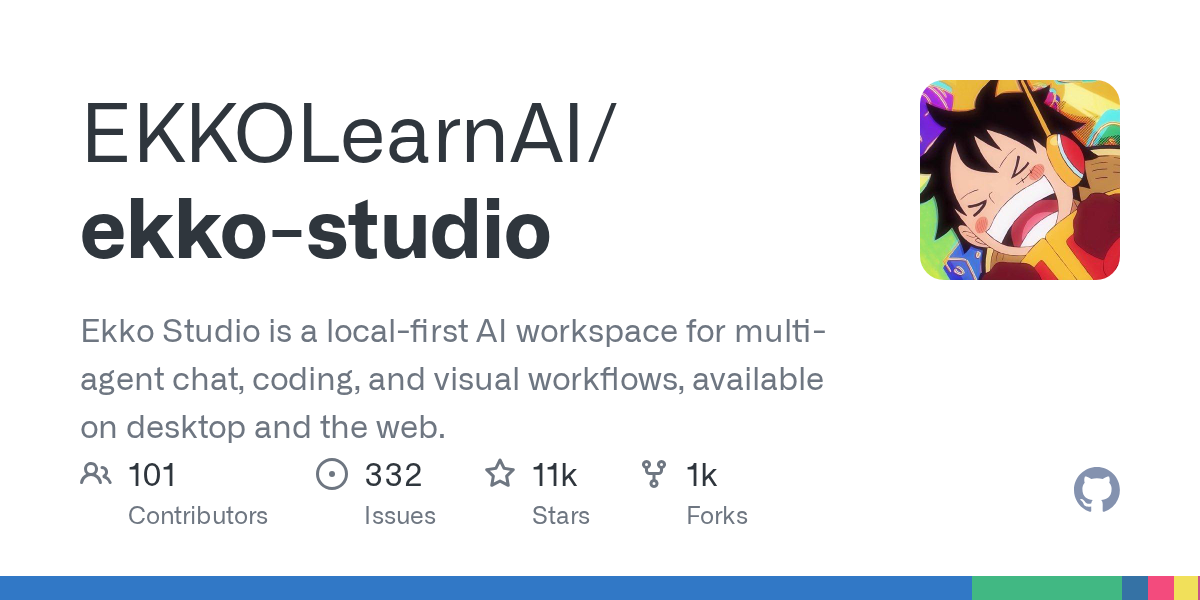 Ekko Studio: локальное AI-рабочее пространство для многопользовательского чата