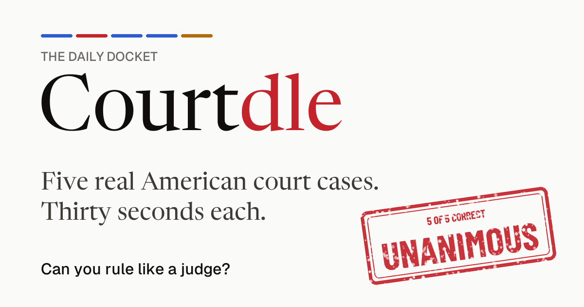 Игровая платформа CourtDle: решите реальные судебные дела