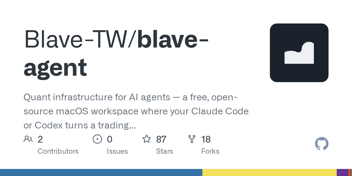 Blave Agent: Инфраструктура для количественной торговли на AI