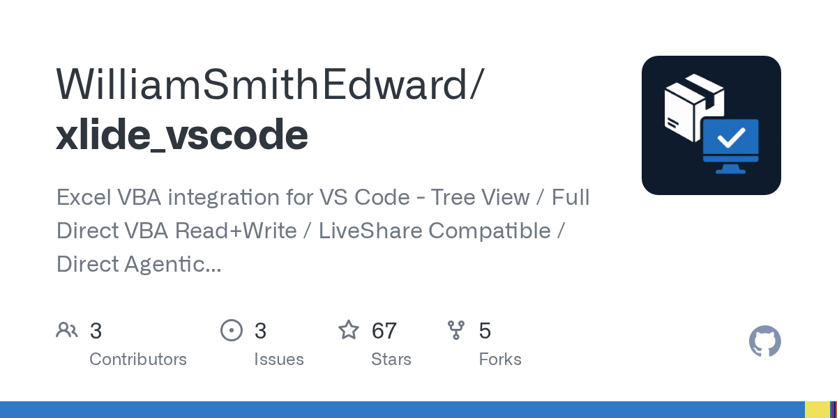 XLIDE: интеграция Excel VBA в VS Code с полной поддержкой