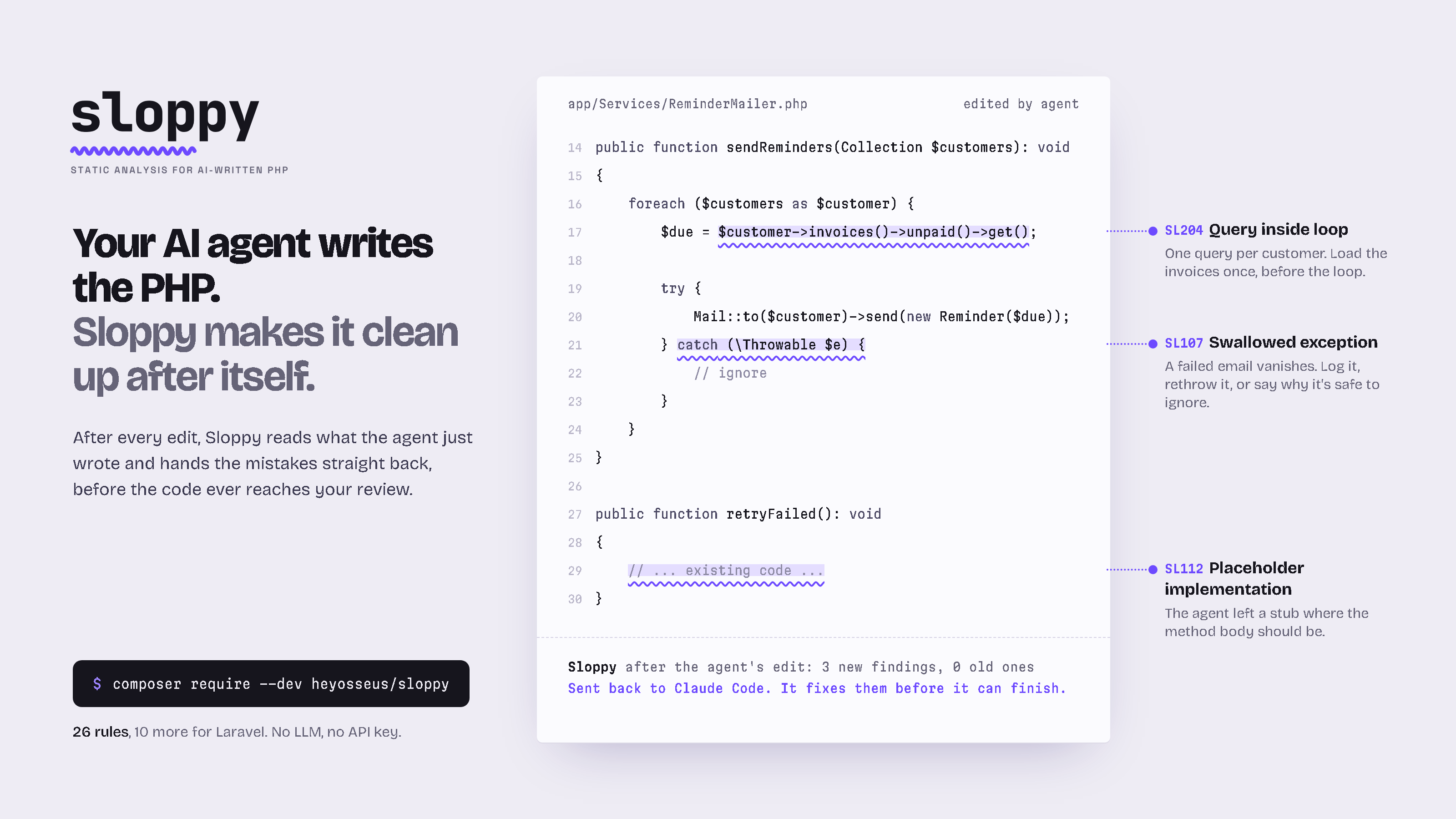 Sloppy: инструмент для оценки технического долга AI-кода