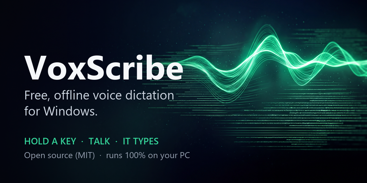 Как разработчик создал бесплатное приложение для голосового ввода VoxScribe