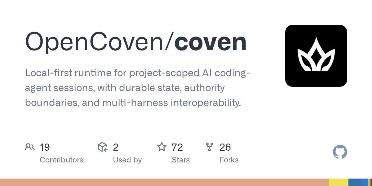 Coven: локальный рантайм для AI-агентов в проектах